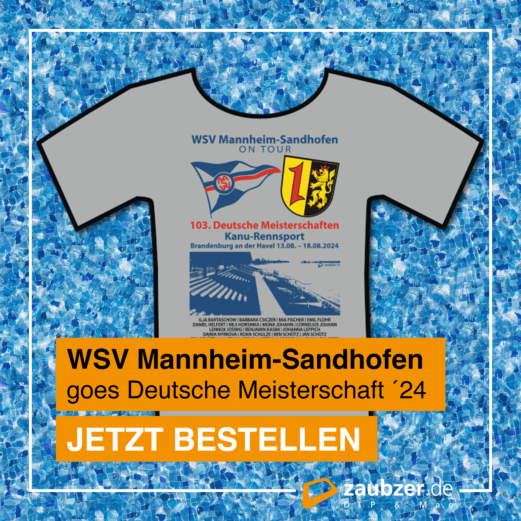 Der WSV Mannheim-Sandhofen fährt zur Deutschen Meisterschaft nach Brandenburg zaubzer.de