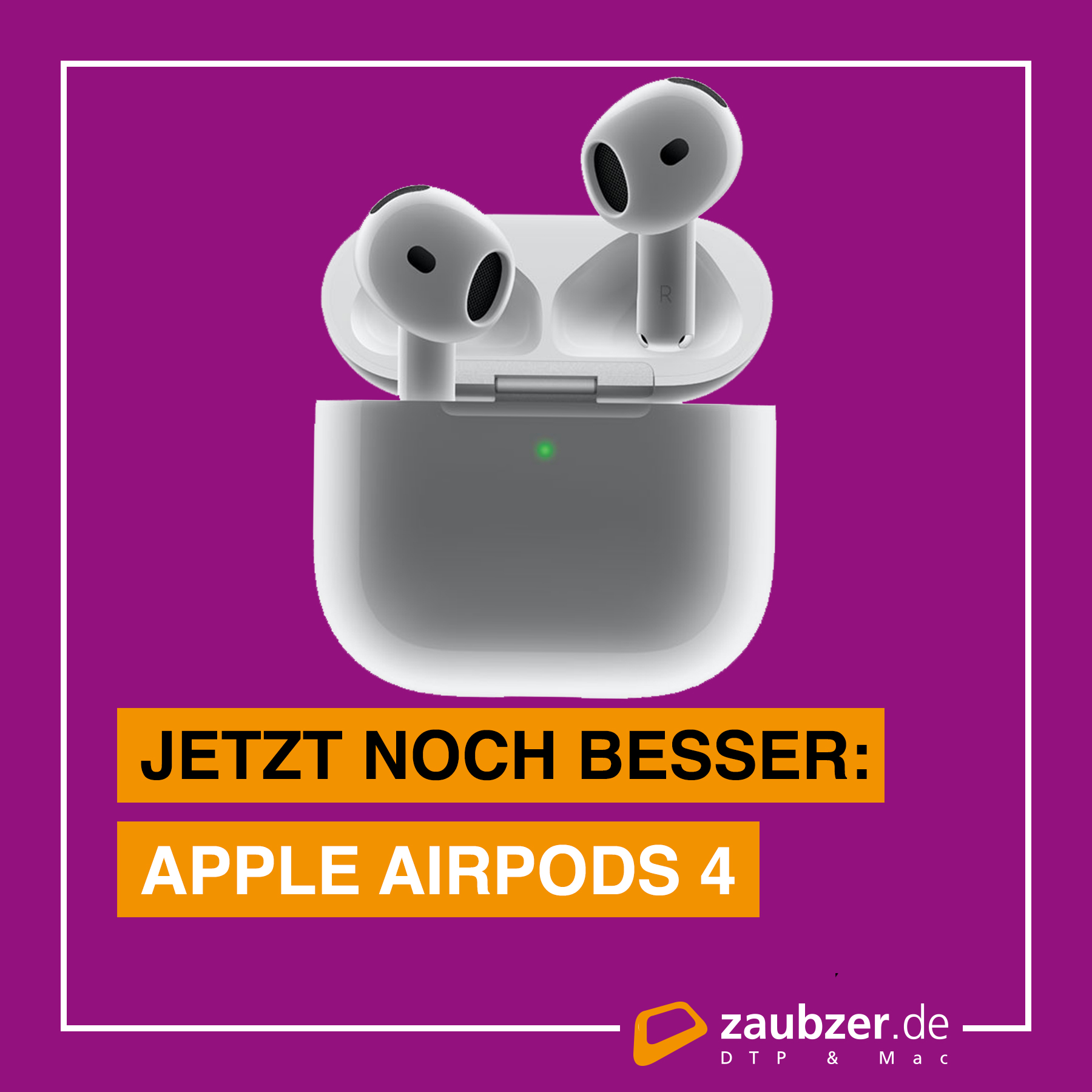 Apple AirPods 4 - zaubzer.de