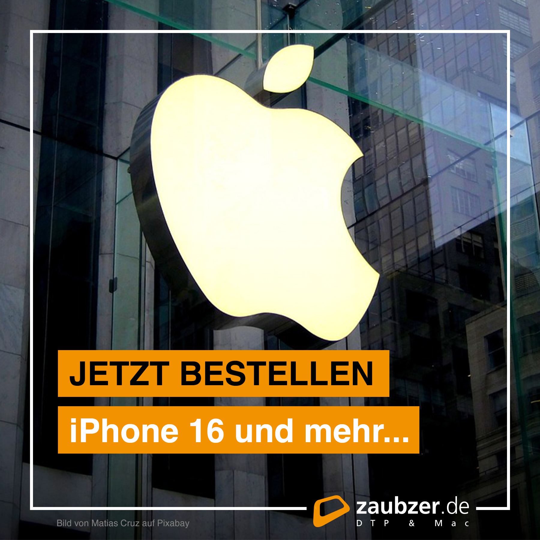 Neues von Apple - jetzt bestellen -zaubzer.de